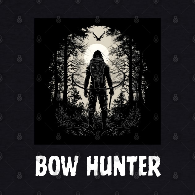 bow hunting by vaporgraphic